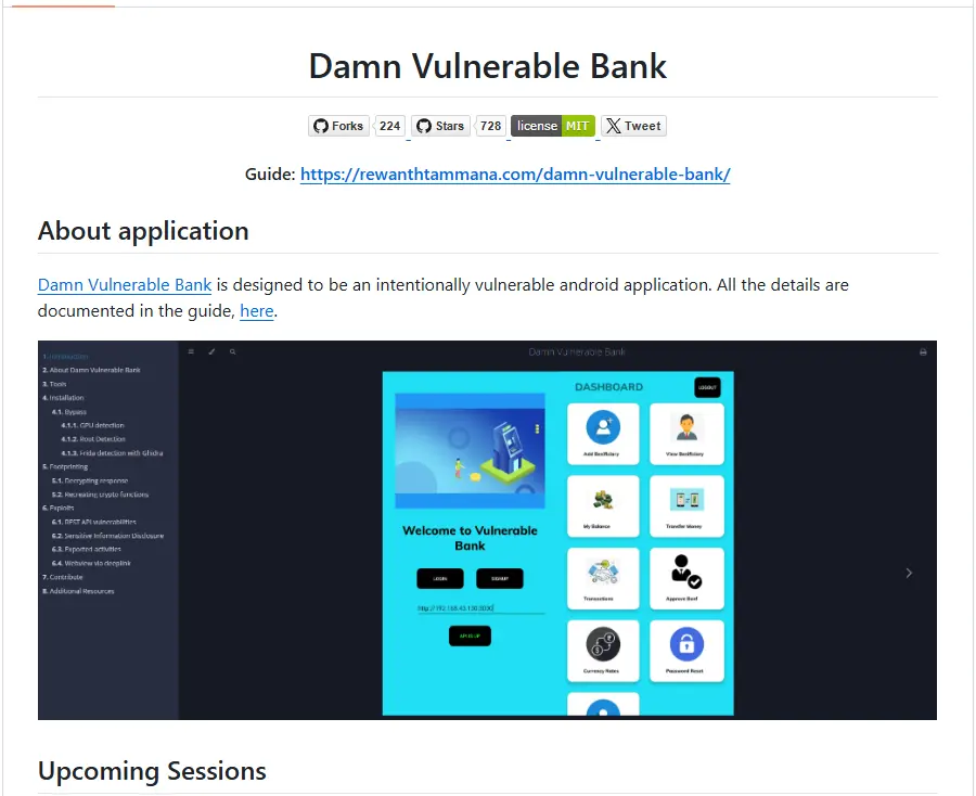 Damn Vulnerable Bank logo