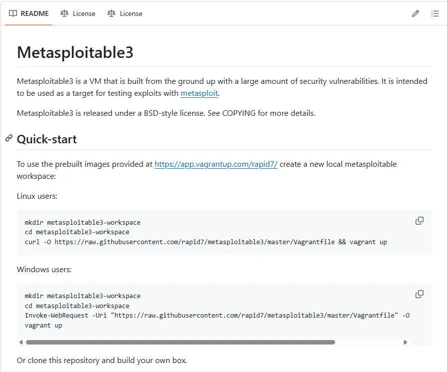 Metasploitable3 logo