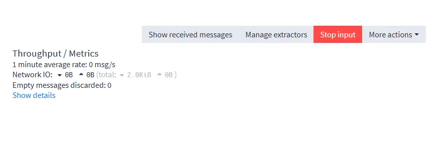 Input Status