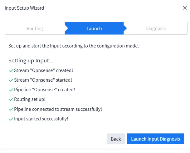 Launch Input