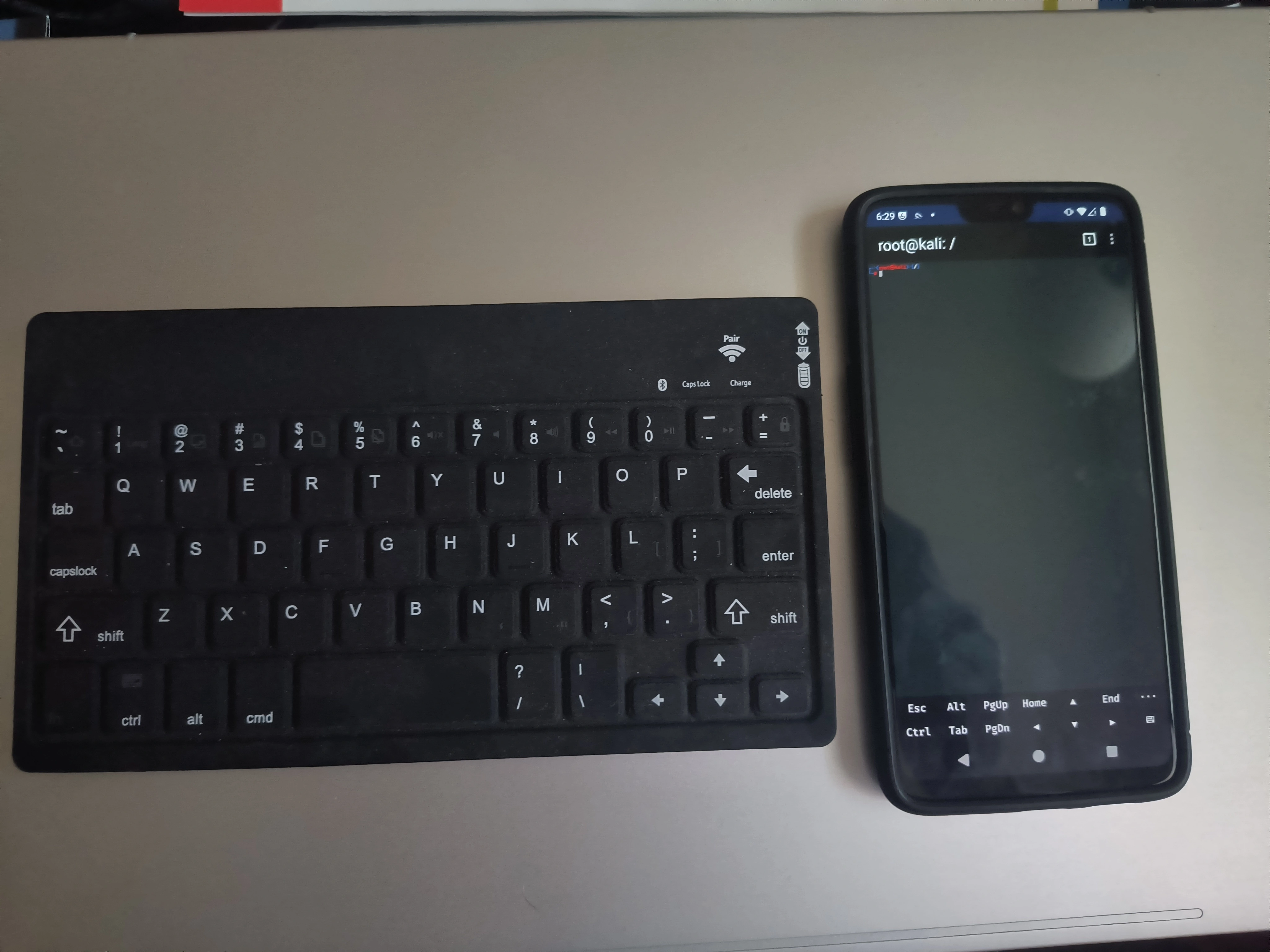 Kali NetHunter on a OnePlus 6T