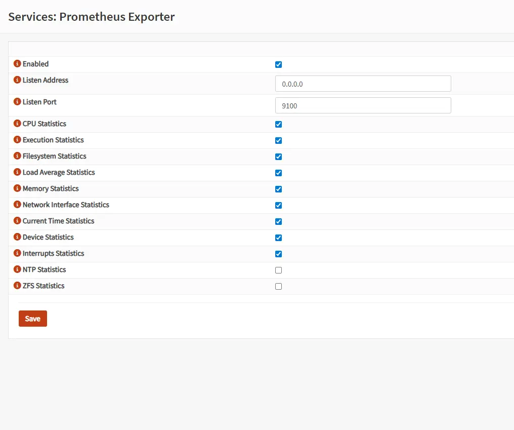 Prometheus Extractor Config