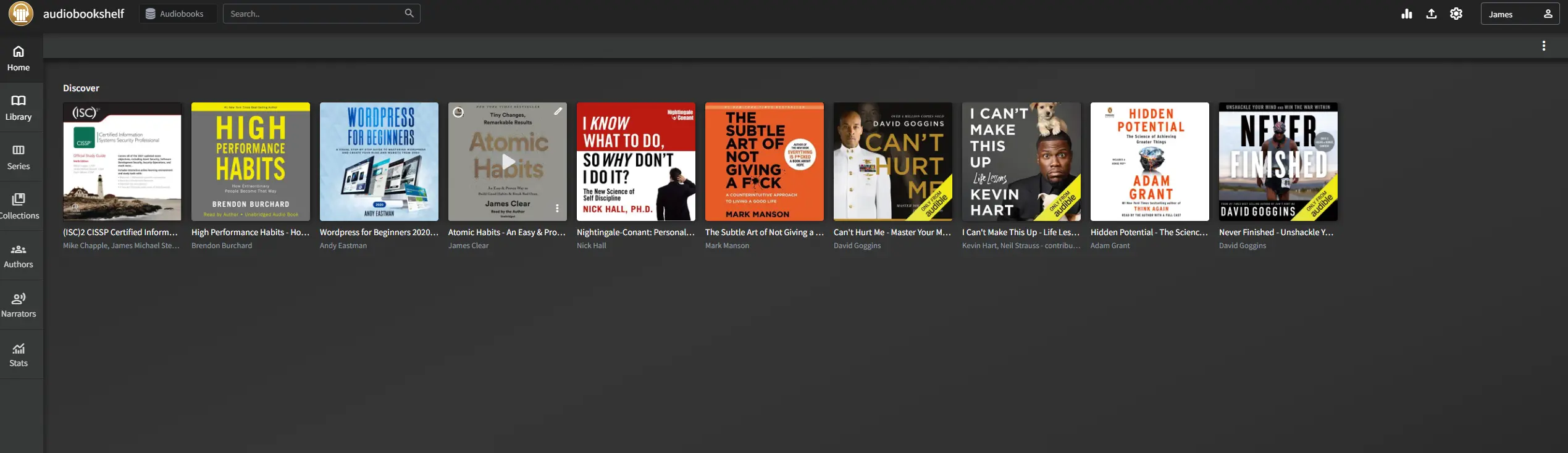 Audiobook and Podcast Server