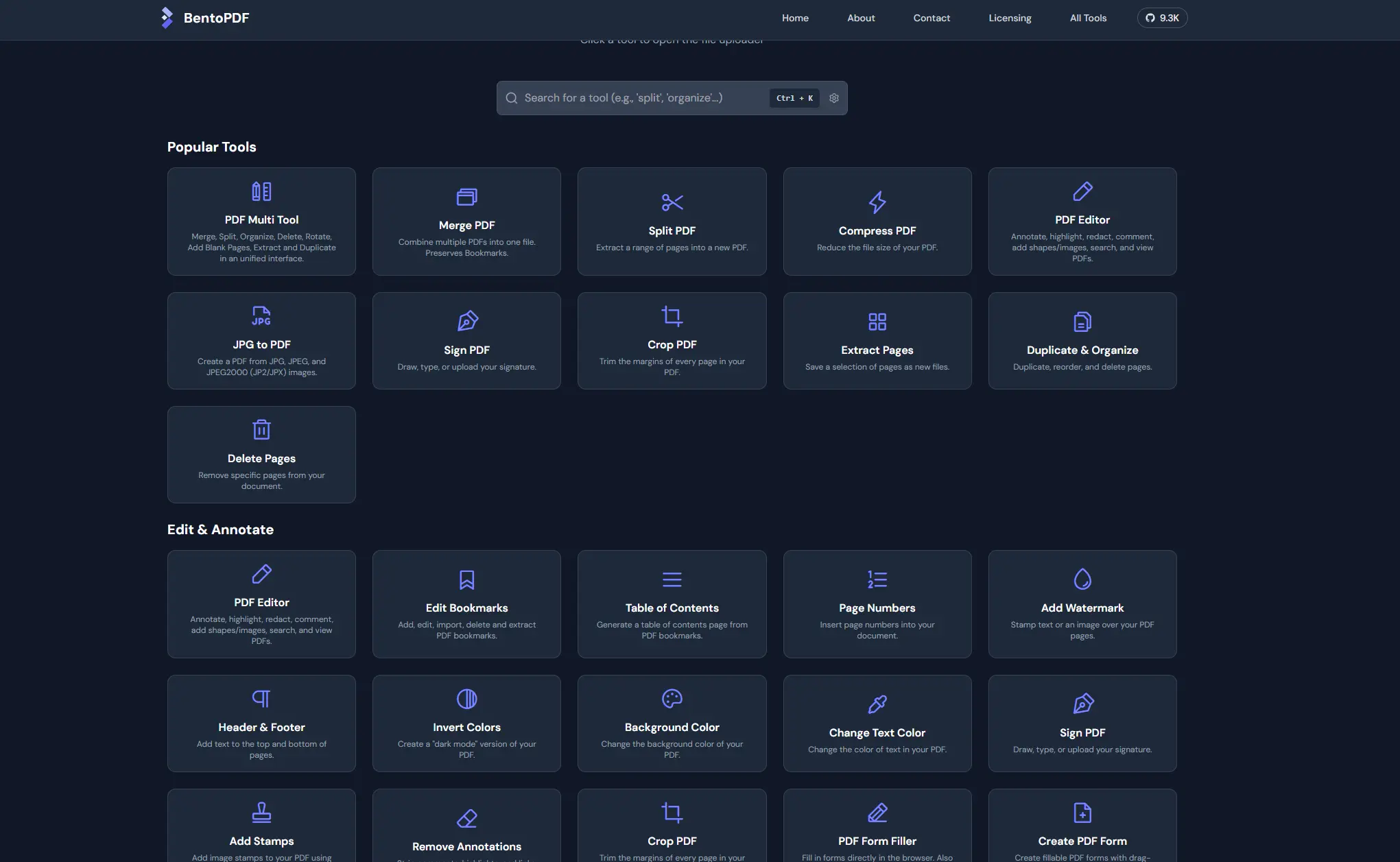 PDF Tool Collection