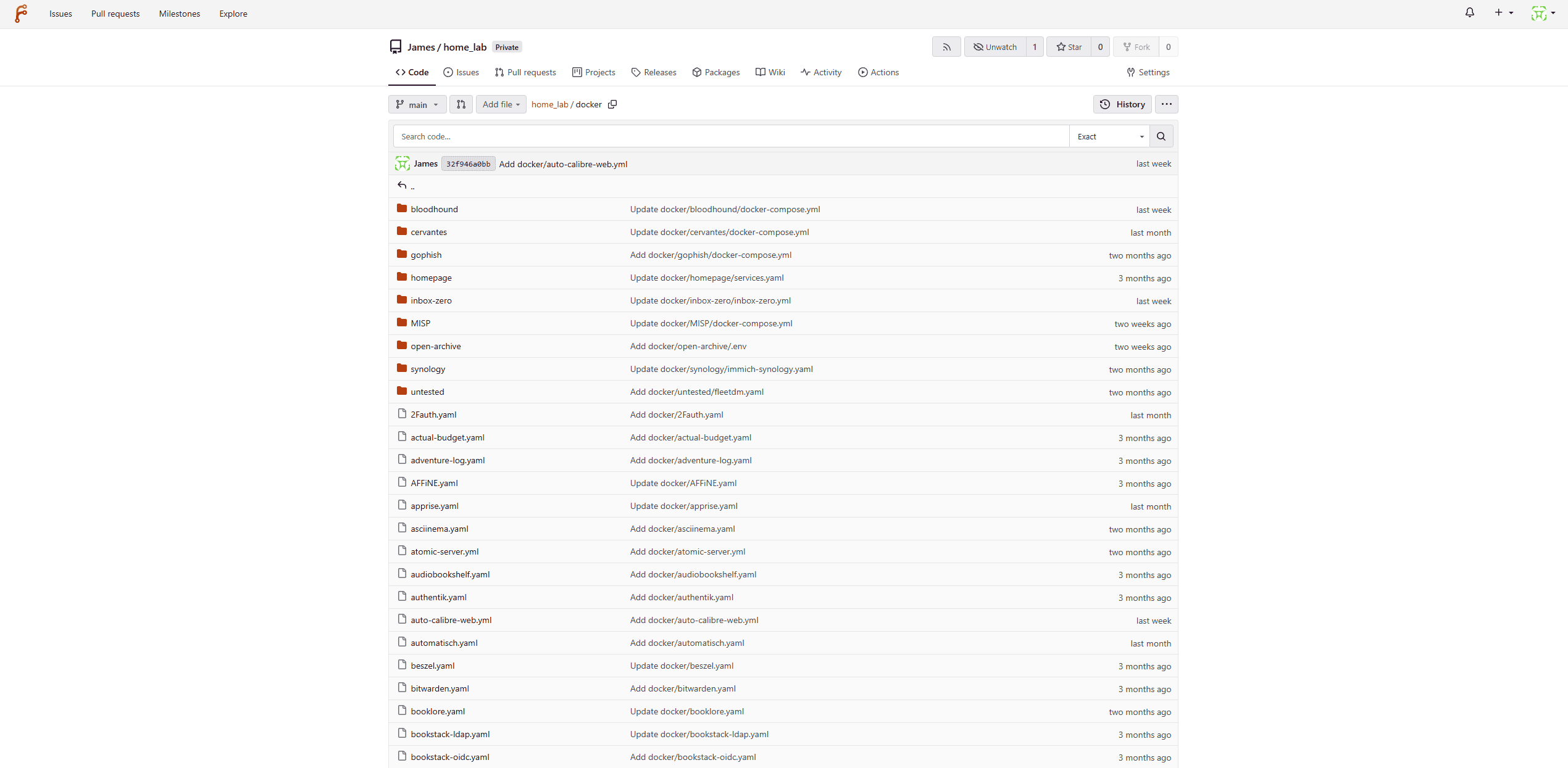 Self-Hosted Git Service