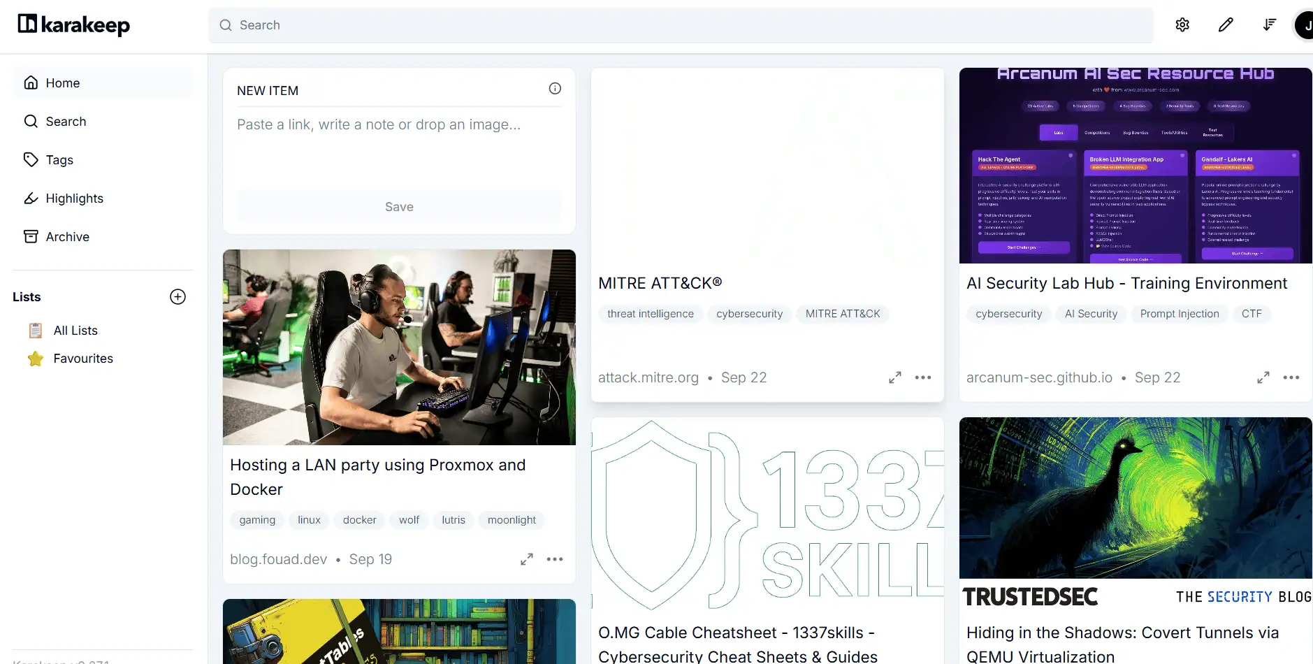 Bookmark and Note Manager