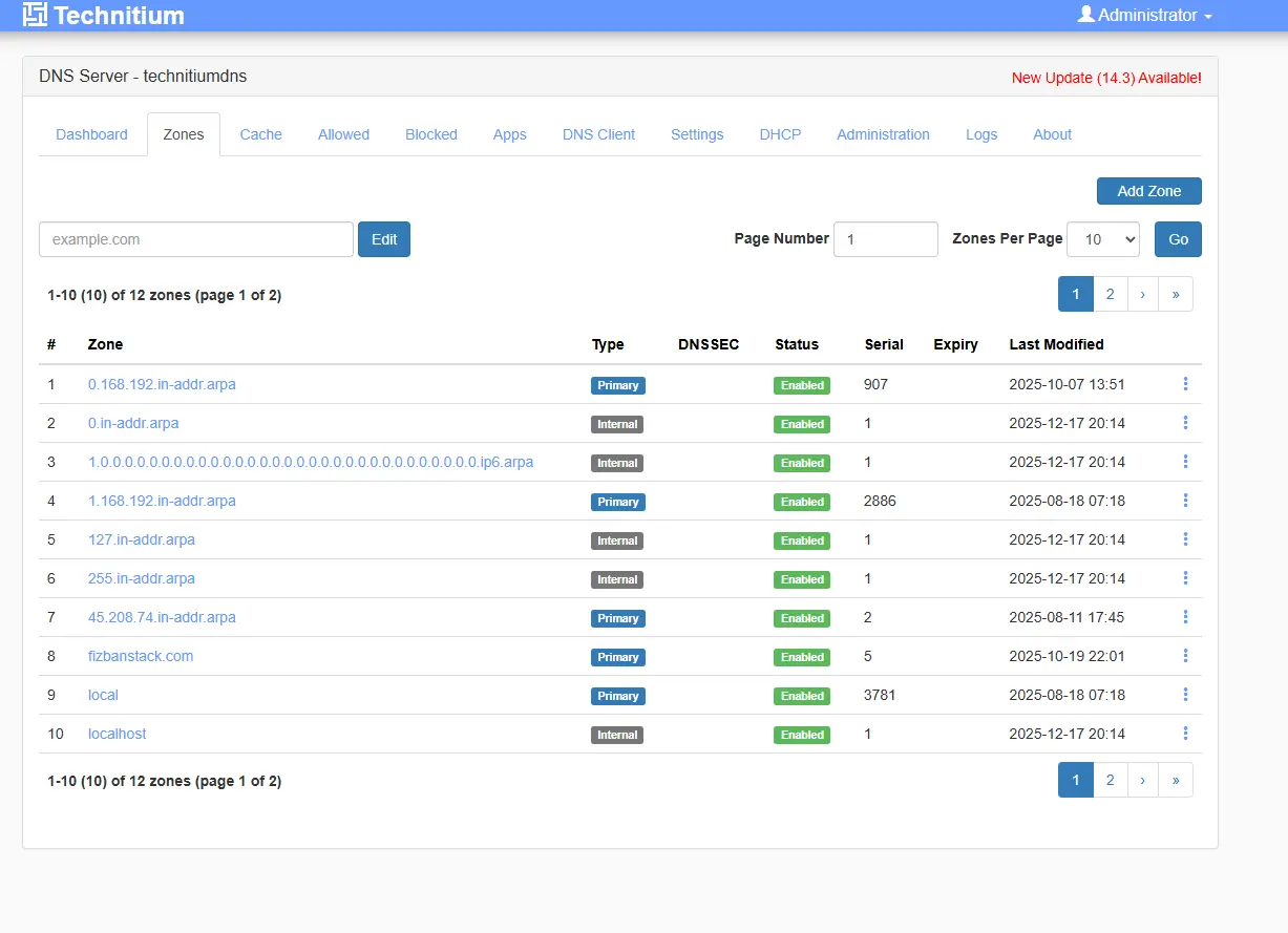 Advanced DNS Server